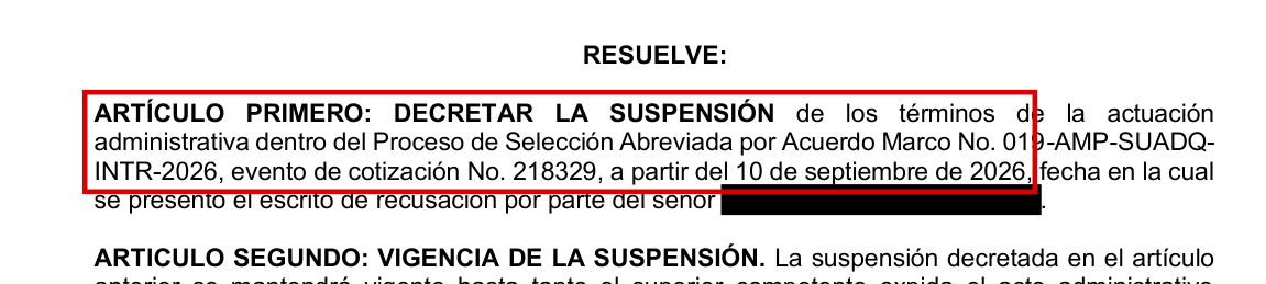 14 de septiembre: la entidad suspende el evento 218329