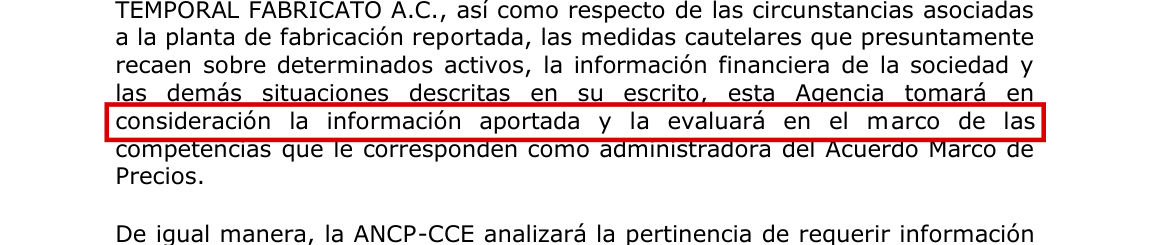 Colombia Compra Eficiente, 23 de junio de 2026: «la evaluará»